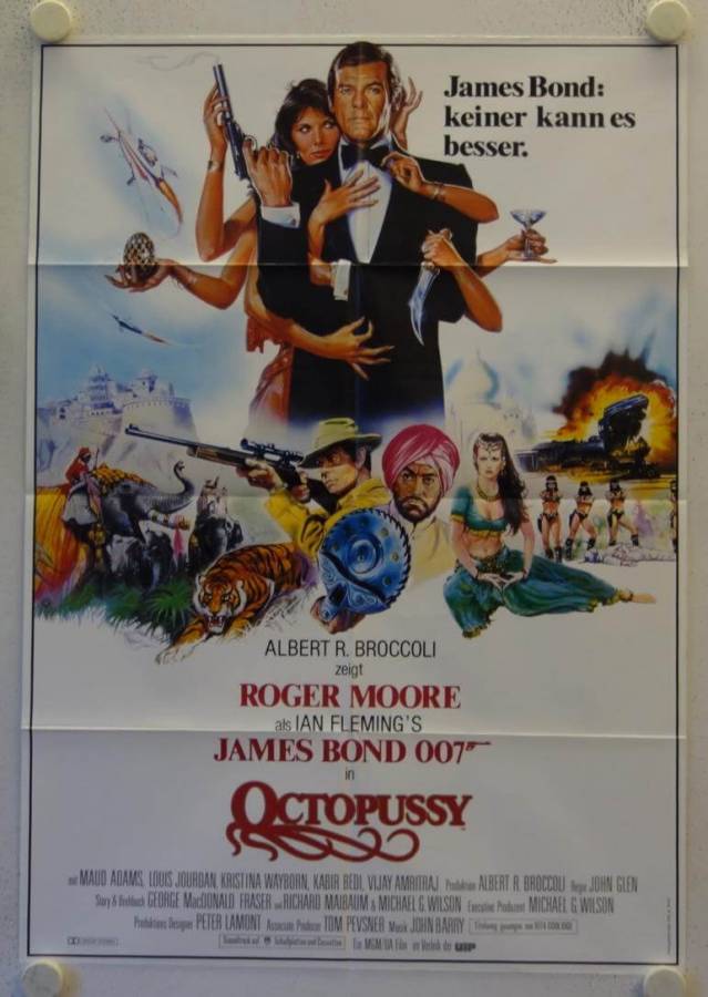 James Bond 007 - Octopussy originales deutsches Filmplakat